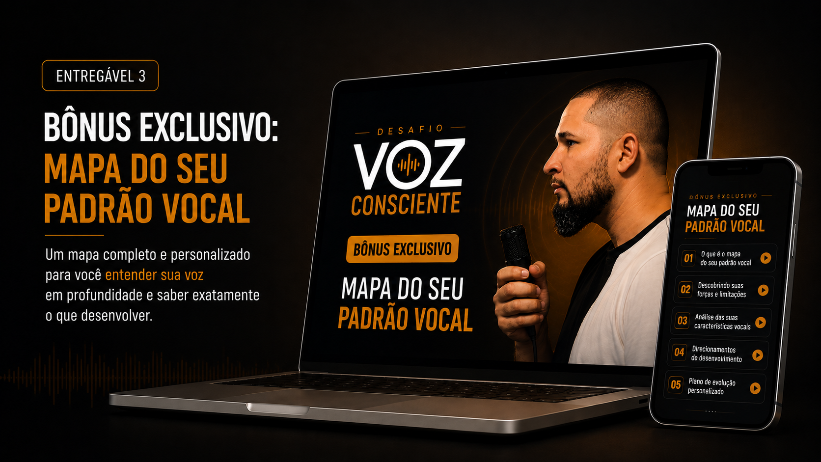 Mockup do Bônus Mapa do Seu Padrão Vocal